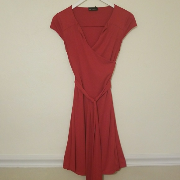 The Limited Dresses & Skirts - The Limited red wrap dress